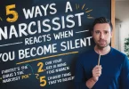 5 Ways a NARCISSIST Reacts When You become Silent