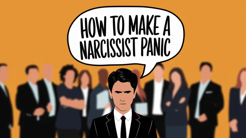 How to Make a Narcissist PANIC